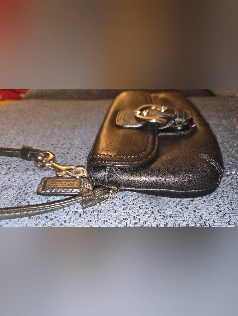 Coach Dual Compartment Wristlet - Picture 5 of 10